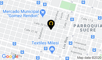 Mapa de Farmacia Boheringer en Guayaquil