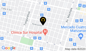 Mapa de Farmacia Espiritu Santo en Guayaquil
