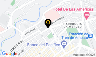 Mapa de Farmacia San Cristóbal en Ambato