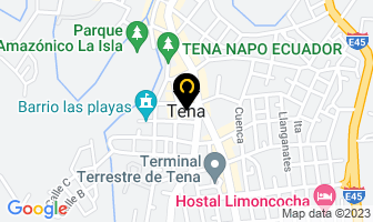 Mapa de Fausto Cazco Distribuidor, Stihl, Karcher, Trapp en Tena