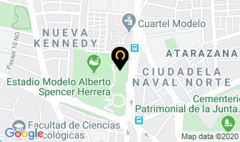 Mapa de Federacion Ecuatoriana De Softbol en Guayaquil