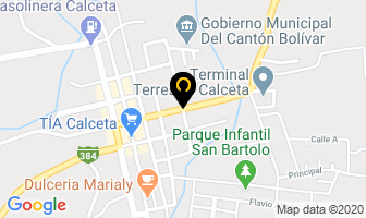 Mapa de Ferreteria  Jb en Calceta
