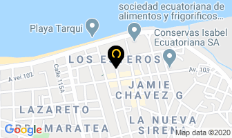 Mapa de Ferreteria Lan Químicos en Manta