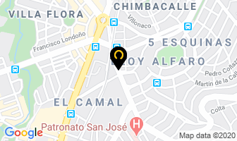 Mapa de Ferreteria Orbea Cia.ltda. en Quito