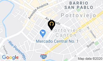 Mapa de Ferreteria Patricia en Portoviejo