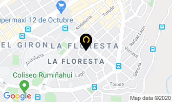 Mapa de “Ferreteria Service Rueda” en Quito