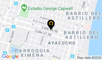 Mapa de Fiestas, Eventos, Recepciones Y Buffets en Guayaquil