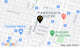Mapa de Filmaciones Maribel en Guayaquil