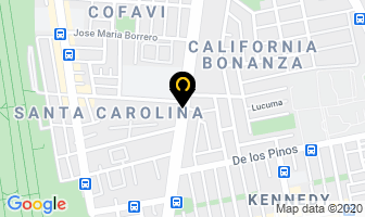 Mapa de “ Florería Karlita ” en Quito