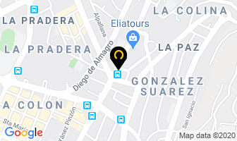 Mapa de Floristeria Santa Barbara en Quito