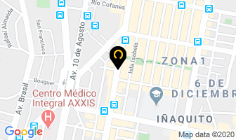 Mapa de Fluidica Cia.ltda. en Quito