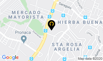 Mapa de Fosforera Ecuatoriana S.a. en Quito