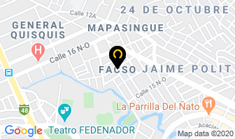 Mapa de Francess Spa en Guayaquil