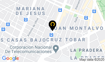 Mapa de Franklin Paredes & Organo Gold en Quito