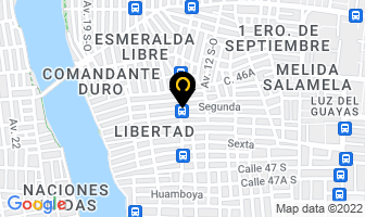 Mapa de Freire Benitez Luis Dr. en Guayaquil