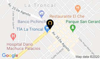 Mapa de Freno Repuesto en La Troncal