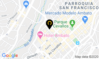 Mapa de Fretur S.a. en Ambato