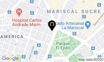 Mapa de Frevinco Cia. Ltda en Quito