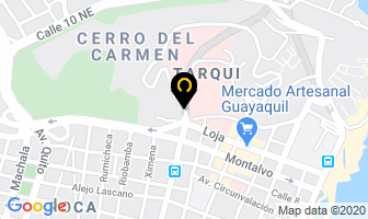 Mapa de Frigorifico Encalada en Guayaquil