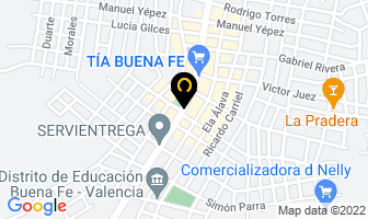 Mapa de Frio Repuestos Villacís en Buena Fe