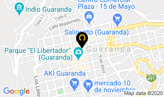 Mapa de Fuegos Disney Guaranda en Guaranda