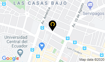 Mapa de Full Vision Optica en Quito