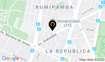 Mapa de FundaciÓn NiÑez Internacional en Quito