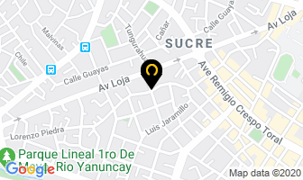Mapa de Fundacion Huiracocha Tutiven en Cuenca