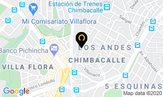 Mapa de FundaciÓn PÉrez Pallares en Quito