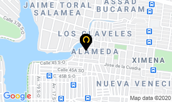 Mapa de Fundiloor en Guayaquil