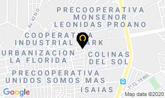 Mapa de Funeraria La Florida Dos en Guayaquil
