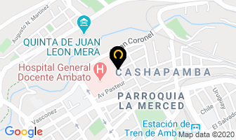 Mapa de Funeraria La Paz en Ambato