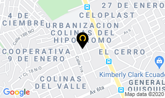 Mapa de “Funeraria Medina” en Guayaquil