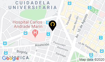 Mapa de Funeraria TerÁn en Quito