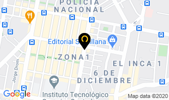 Mapa de G. Innovar en Quito