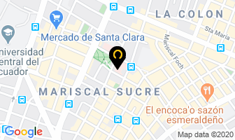 Mapa de Garcia Oquendo Bolivar Dr. en Quito