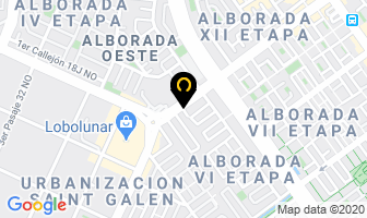 Mapa de Gerza en Guayaquil