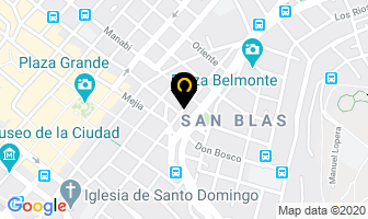 Mapa de Gimnasio Sanson Y Dalila en Quito
