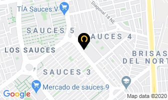 Mapa de Ginós Recepciones en Guayaquil