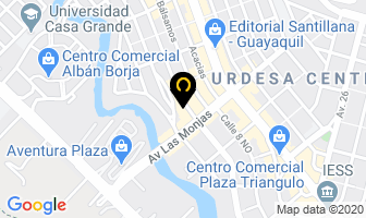 Mapa de Gisela Cano Experta Capilar en Guayaquil
