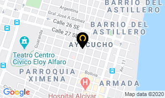 Mapa de Glassfix en Guayaquil