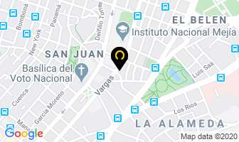 Mapa de Golden Grafic en Quito