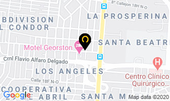 Mapa de Gondolas & Perchas Sa Productos Farvitel en Guayaquil