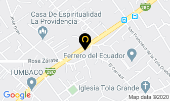 Mapa de Gonzalez Tire Center en Distrito Metropolitano De Quito