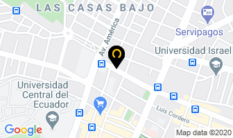 Mapa de Gonzalez Vasquez Gilberto en Quito