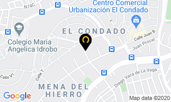 Mapa de Gourmet Food Service en Quito