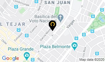 Mapa de Graficas Andina en Quito