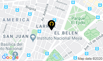 Mapa de Graficas Molina A & P en Quito
