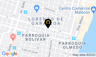 Mapa de Gráficas Terranova en Guayaquil