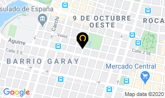 Mapa de Graficos Valladares en Guayaquil